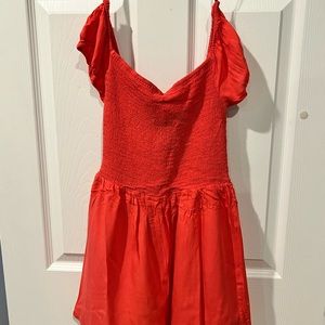 Coral Romper